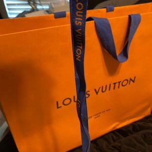 Louis Vuitton bags and boxes. Gucci belt box.